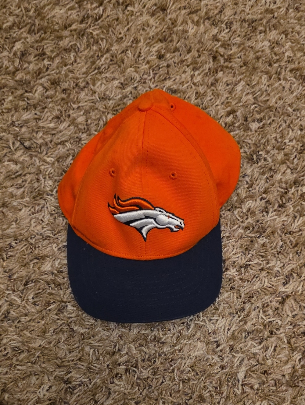 Denver Broncos TODDLER Kids Orange and Navy Cap